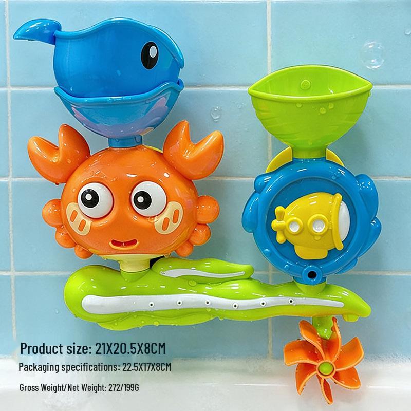 Sunflower Baby Bath Spinner Toy for Kids