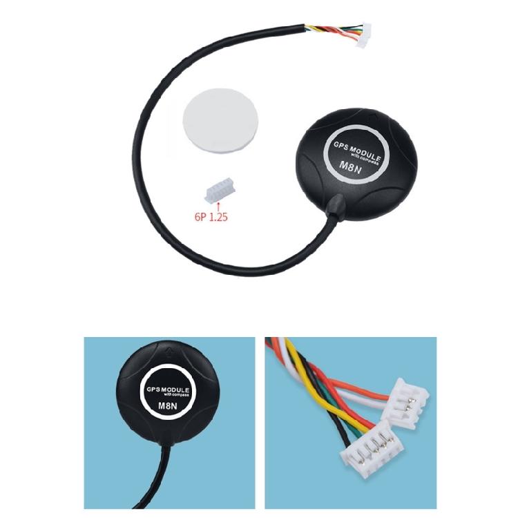 Stable-performance GPS Electric Compass M8N GPS Compass Module for APM- AMP2.6