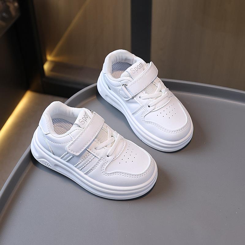 Lett sportsneakers med borrelås og myke såler for gutter og jenter, vår og høst