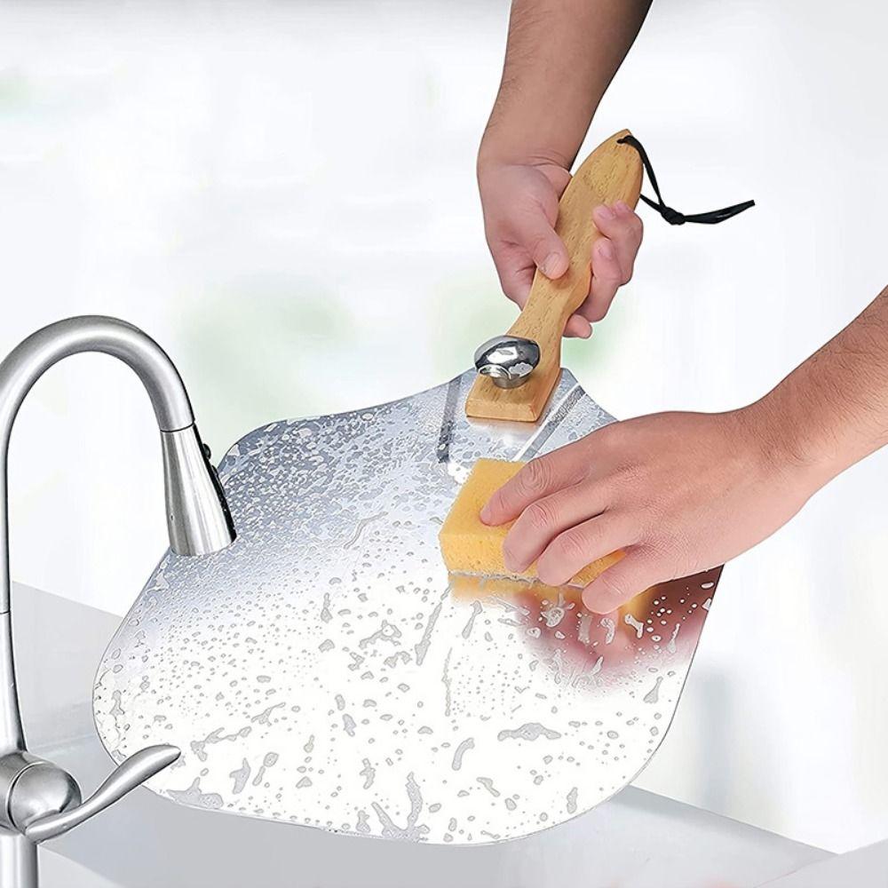 Aluminium Zinc Zinc Alloy Pizza Shovel Detachable Pizza Spatula Paddle Durable Pizza Paddle  Cake Shovel