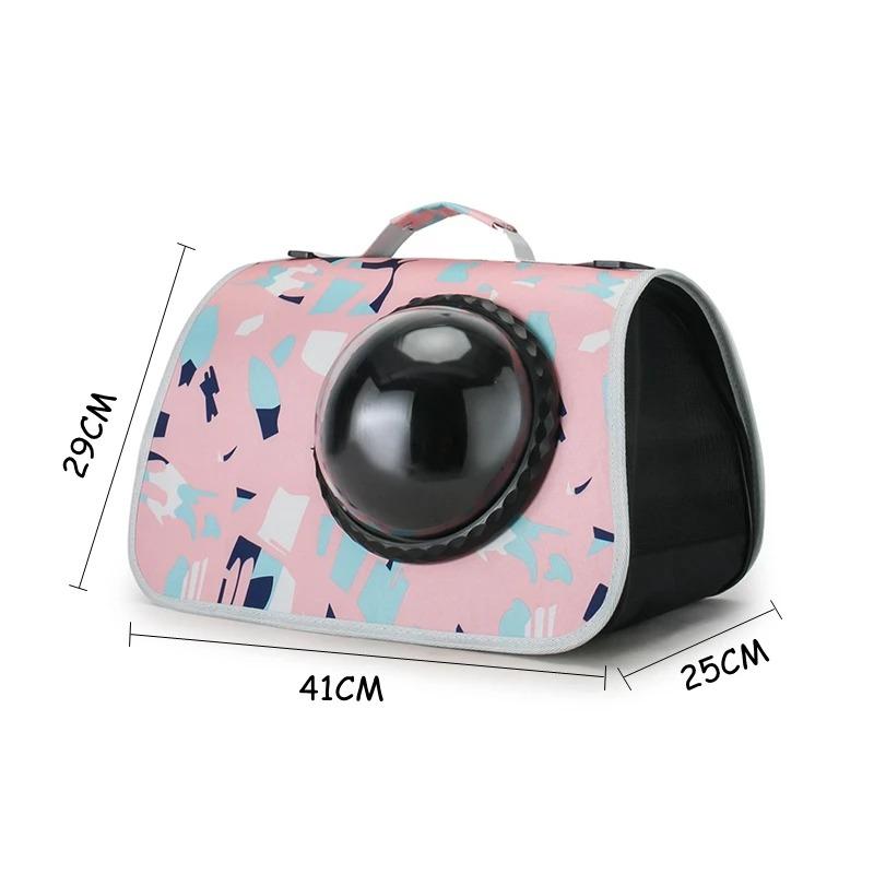 Breathable 2-in-1 Pet Carrier Handbag Backpack, Portable Outdoor Travel Cage Durable Design, For Small Dogs Cats Outdoor Travel