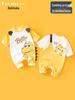Unisex Cotton Baby Romper - Spring/Autumn Cartoon Onesie for Newborns
