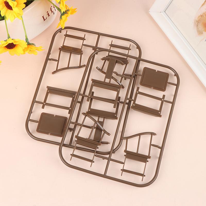 Dollhouse Creative Scene Decoration Elder Small Teapot Teacup Master Chair Model