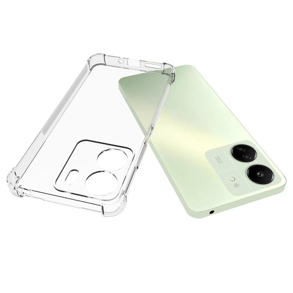 TPU Phone Shell For Xiaomi Redmi 13C 4G/Poco C65 4G Case Flexible Shockproof Cell Phone Cover