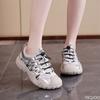 Trendy Women's Shoes 2025 New Spring Sports and Leisure Hiking Design Sense Vulcanized Shoes Platform Sneakers Zapatos De Mujer