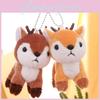 Sika Cute Cartoon Deer Mini Plush Toy Pendant For Gift And Bag Decoration