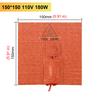 Flexible Silicone Heater Pad 220V for 3D Printer Bed Custom Silicone Heating Sheet with Adjustable Temperature and Uniform Heat