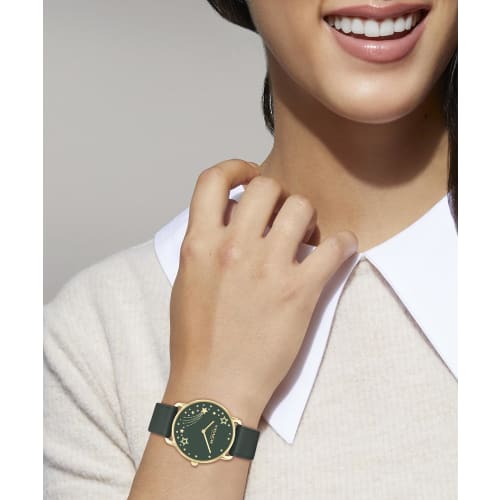 Coach ELLIOT Watch [Officially Imported] 14504377 Women's Green
