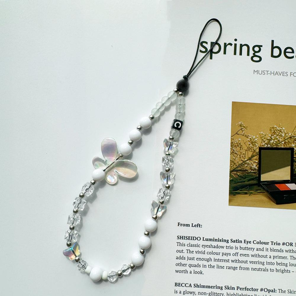 

Aurora Dark Night Butterfly Crystal Phone and Camera Lanyard