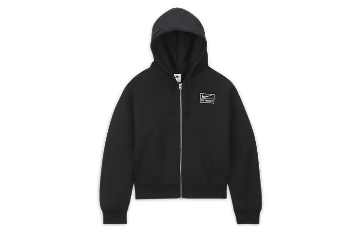 Stussy X Nike Stone Washed Fleece Zip Hoodie Asia Sizing FJ9176-010 XXL