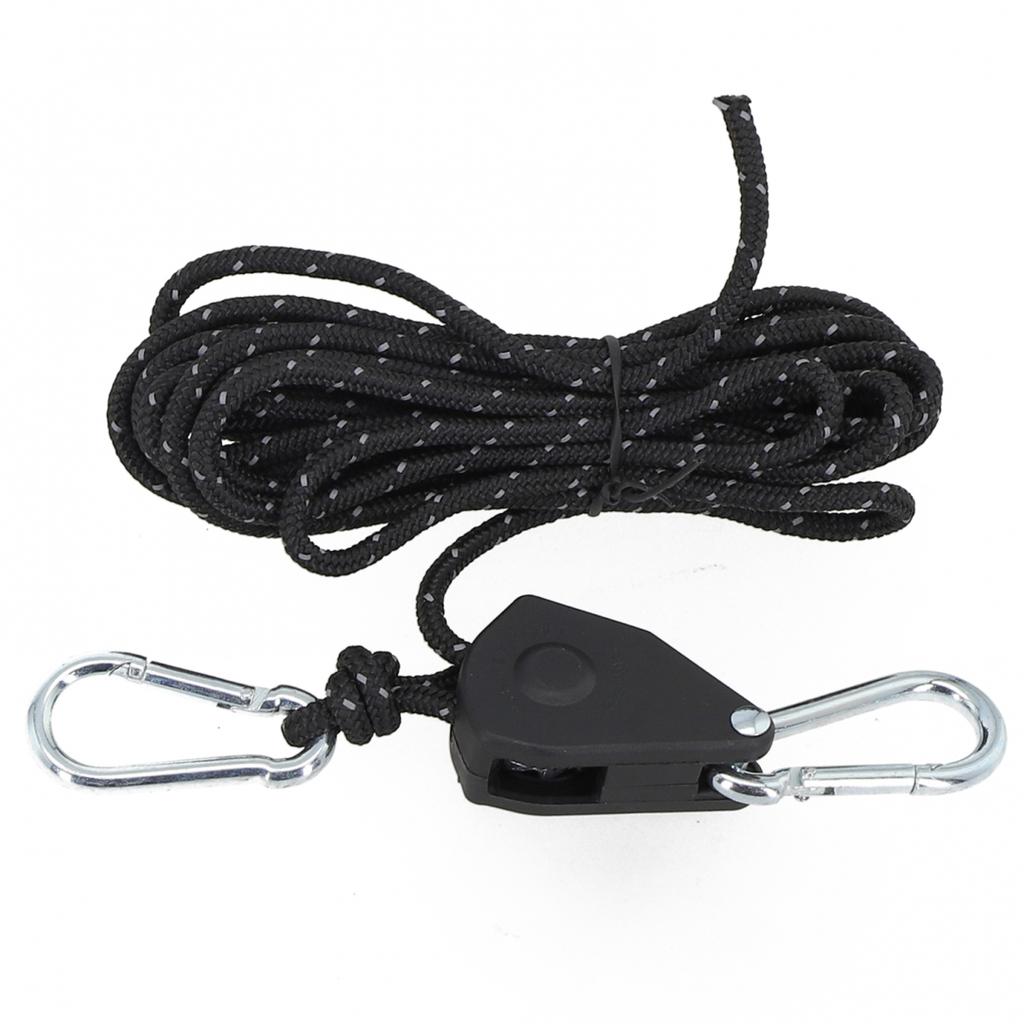 Rope Rope Buckle Stainless Steel+nylon Tent Pulley 4mm*4m