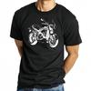 2022 Neue Sommer MäNner Hip Hop Tshirt Tshirt StraßE Motorrad Speedtriple 1050 Schlanke Tshirt