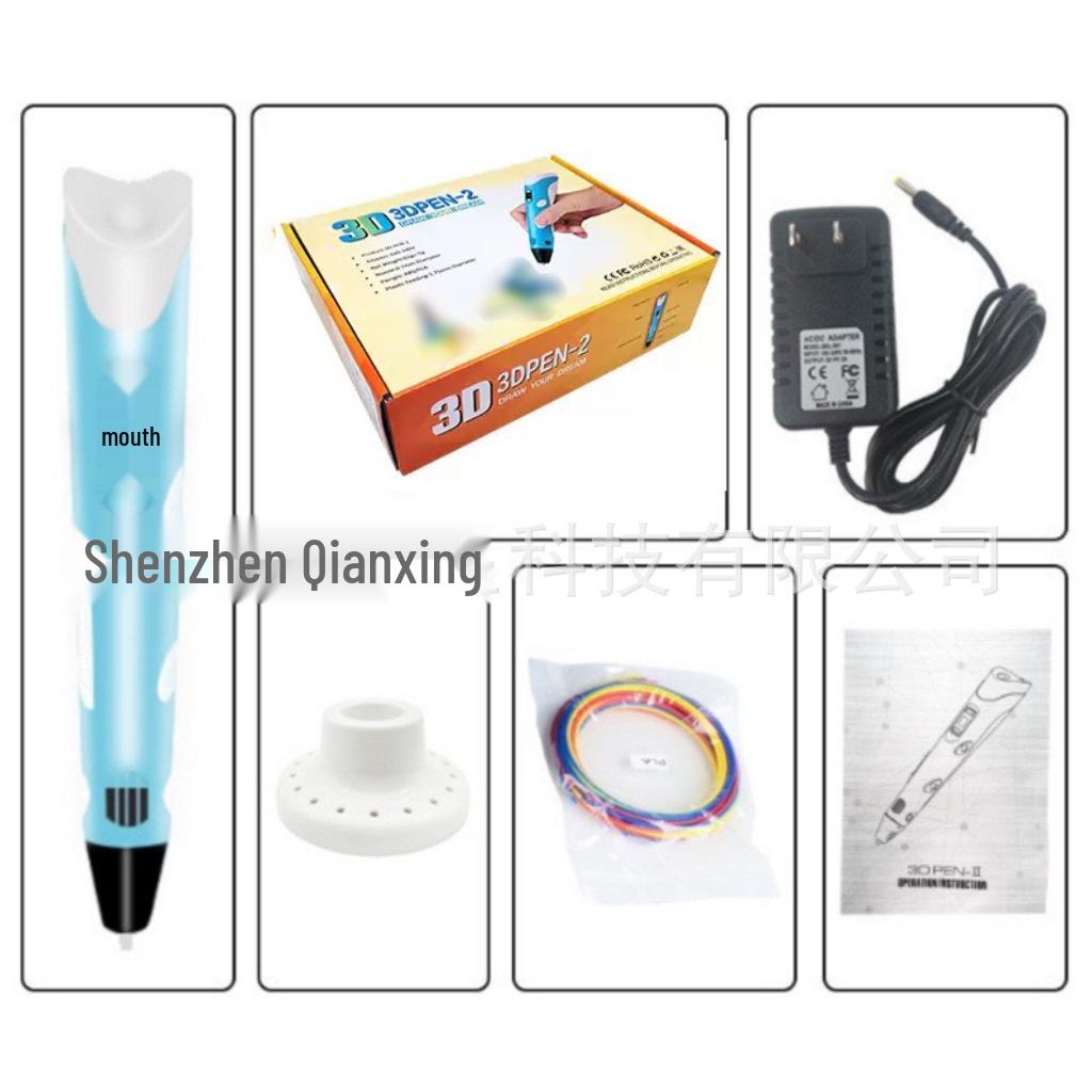 Second Generation High-Temperature 3D Printing Pen for Kids and Students – Popular Gift Item