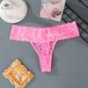 Women Low Waist Floral Thong Sexy Lace Panties Underwear Female Temptation G-String Lingerie Knickers Undepants