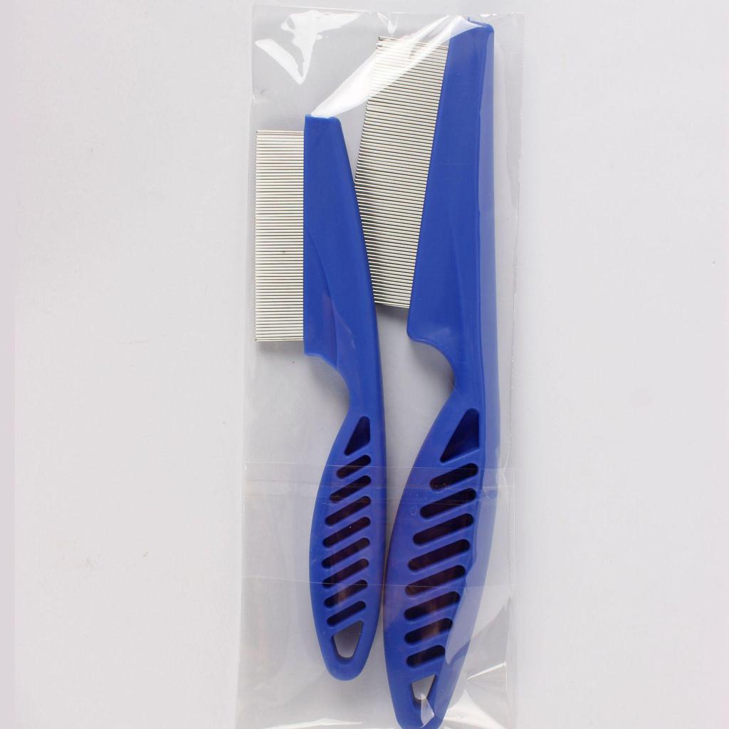 Pet Flea & Egg Removal Stainless Steel Grooming Comb for Dogs & Cats