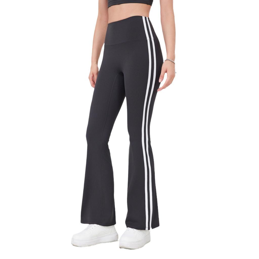 Sweatpants High Waist Yoga Pants American Spice Girls New Running Sports Peach Hip Lift Fitness Pants Elastic Flared Pants
