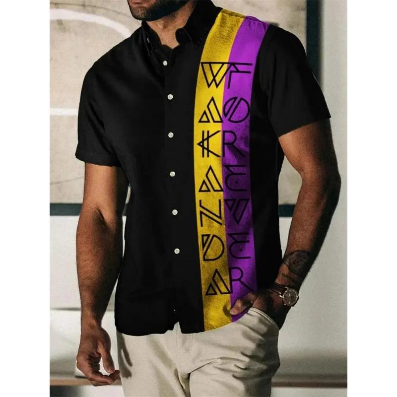 3D Printed High Quality Shirt Man/Women Casual Fashion Short Sleeves Button Lapel Tops Oversized Unisex Clothing