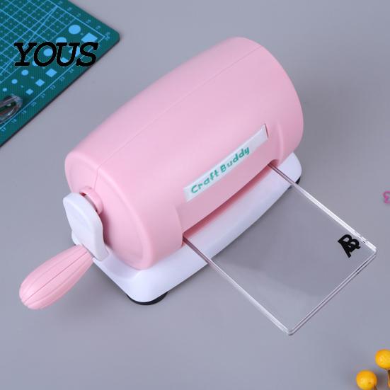 Kunststoff DIY Papierschneide-Prägemaschine Albumkarte Scrapbook Cutter Werkzeug