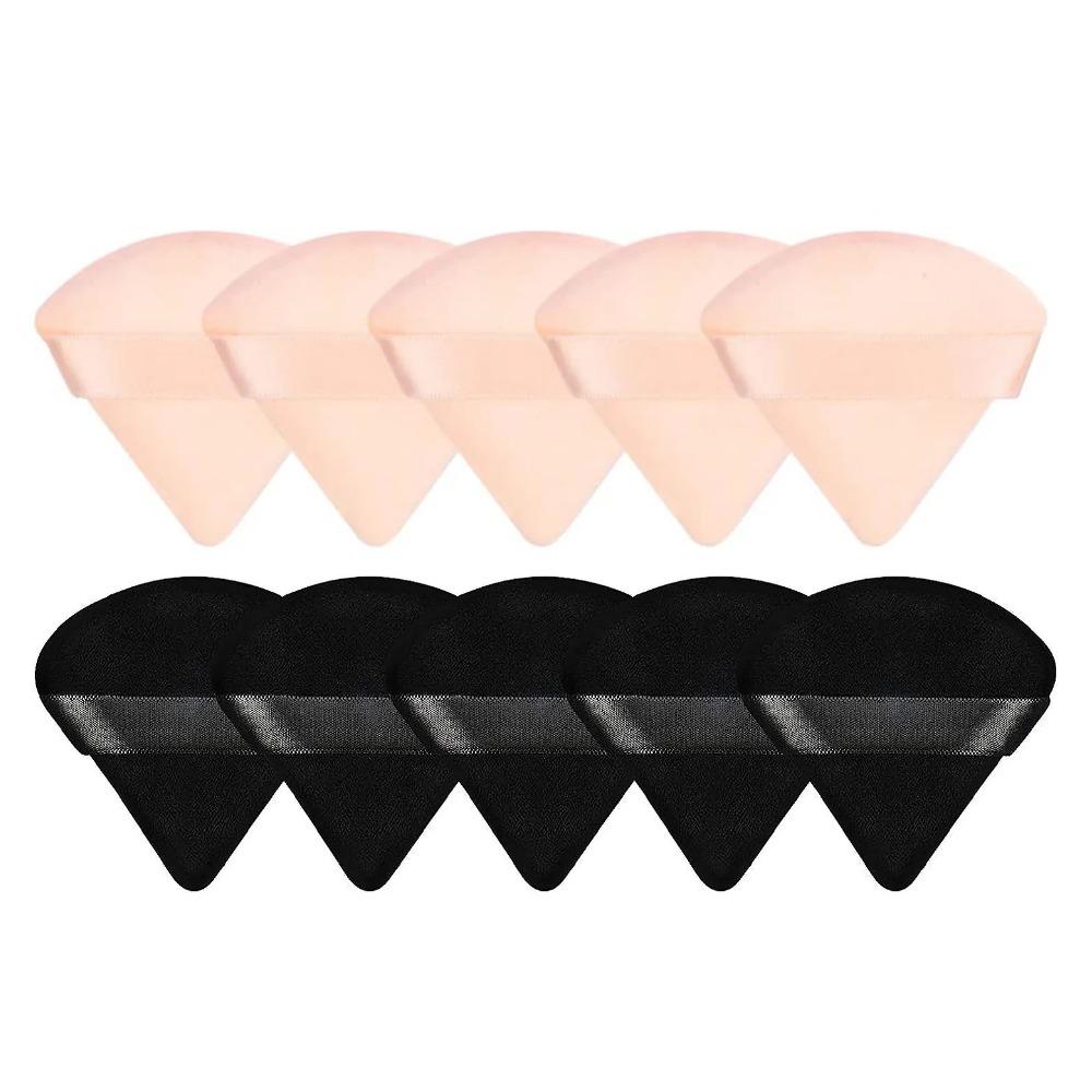 10 PCS Makeup Puff Cosmetics Instruments Tool Female Makeup Sponge Make-up for Women Foundation Giant Powder Puff Blender