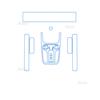 For Great Wall WEY TANK 300 Gearbox Panel Navigation Screen Automotive Interior TPU Protective Car Film Anti-Scratch Sticker