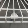 4lots Epoxy Coated Shelf Support Brackets Reinforced Stainless Steel Brackets for Wire Shelving Secure Mounting