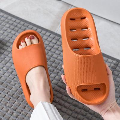 EVA Antislip Dikke Zool Badkamer Slippers - Zomer Deodorant, Hol Ontwerp voor Binnencomfort