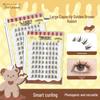 8 Row Golden Brown Natural Curl Camera-Ready False Eyelashes