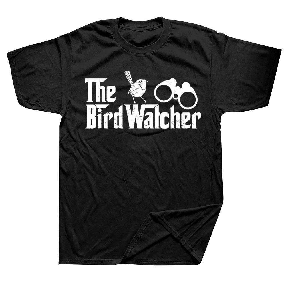 Bird Watcher BirdWatching T Shirt Summer Graphic Tshirt Short Sleeve Shoot Bird Photography Birthday Gifts Tshirt Tops YK Top