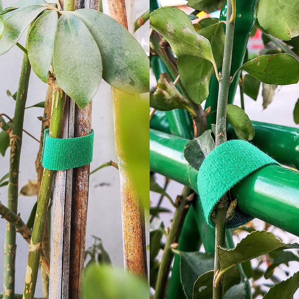 Plant Ties Nylon Plant Bandage Garden Plant Support Tape Gardening Fastener Tape for Home Garden Accessories
