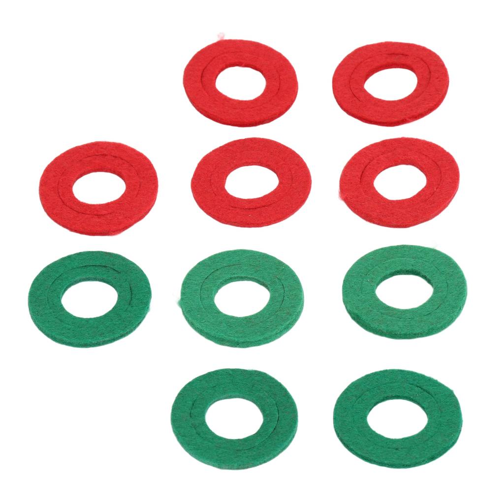 10 SZT. Podkładki włókninowe Ochraniacze na zaciski akumulatora Uszczelki chroniące przed wyciekami Czerwone i Zielone