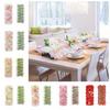 Artificial Rose Flower Panel Shower Decoration Arc Wedding Wall Background Decor Table Arrangement Flower Row Party Supplies