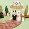 Japanese Style Wedding Ceremony Ornaments DIY Resin Handicraft Ornaments  Cake Decoration
