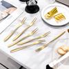 10/20PCS Stainless Steel Reusable Dessert Forks Set - Mini Cake & Fruit Forks Kitchen Restaurant Hotel Party Supplies