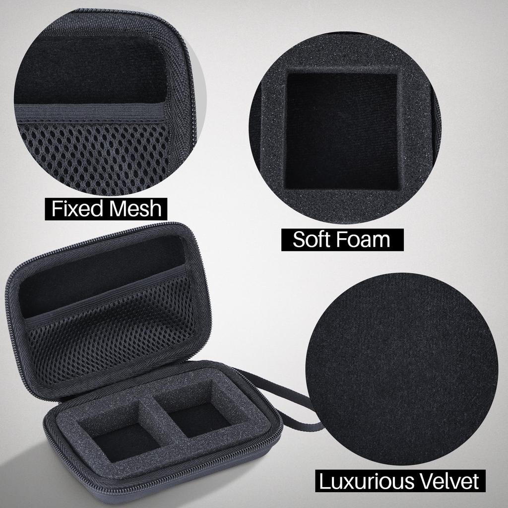 TASCAM Pro Lavalier Microphone Recorder Compatible with Lebakort Storage Case DR-10L / DR-10L