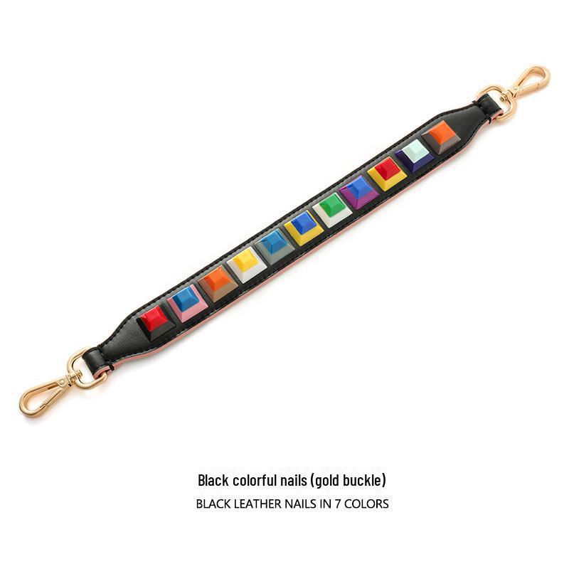 MHS-B-16 Acrylic Square Nail Backpack with Short Shoulder Strap