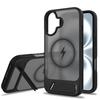 Shockproof Translucent Matte Slim for Magsafe Mag Safe Iphone 16E 15 Pro Max 14 Plus 13 12 14Pro 16Pro 15Pro Built-In Invisible Kickstand Phone Cover