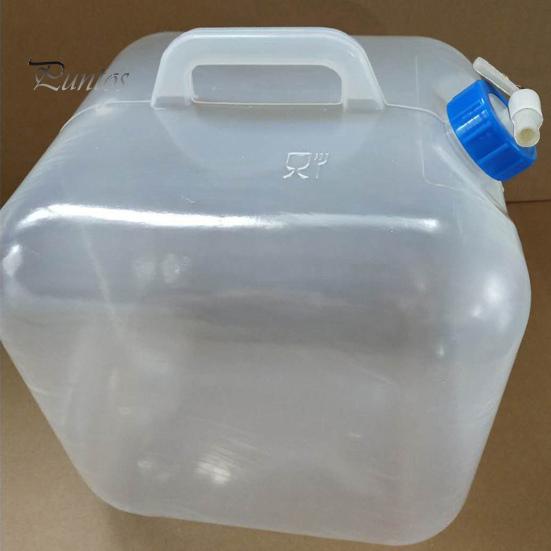 Folding Water Bag 5L/8L/10L/15L/18L/20L High Capacity Leak-proof Food Grade PE Container Self Driving Camping Outdoor Supplies