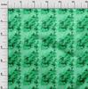 oneOone Cotton Flex Green Fabric Tie Dye Fabric For Sewing Printed Craft Fabric By The Yard 40 Inch