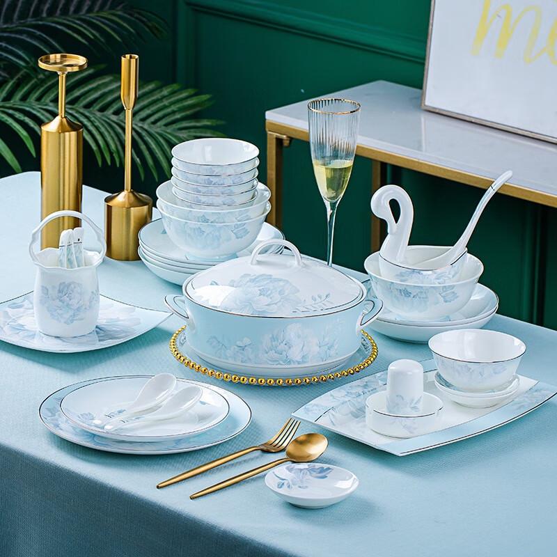 LISM Pfingstrose Fee 18-teiliges Geschirrset