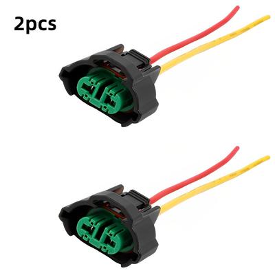 2pcs H11 12V Female Socket Light  Harness Connector for Fog Lamp / Headlight