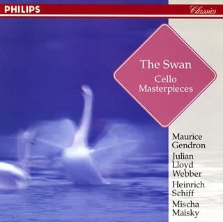 

CD GENDRON MAURICE PAGANINI FORET Swan Cello Masterpieces PHCP6022 1997 Japan Classical Used