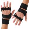 Weight Lifting Training Gloves Fitness Sports Body Building Gym Hand Palm Protector GlovesL