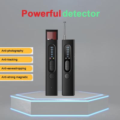 Detector de Señal Portátil Buscador de Cámaras Anti-mirón Escáner Infrarrojo Anti-espía Fuente de Señal Alarma Sonora y Luminosa Anti-pérdida