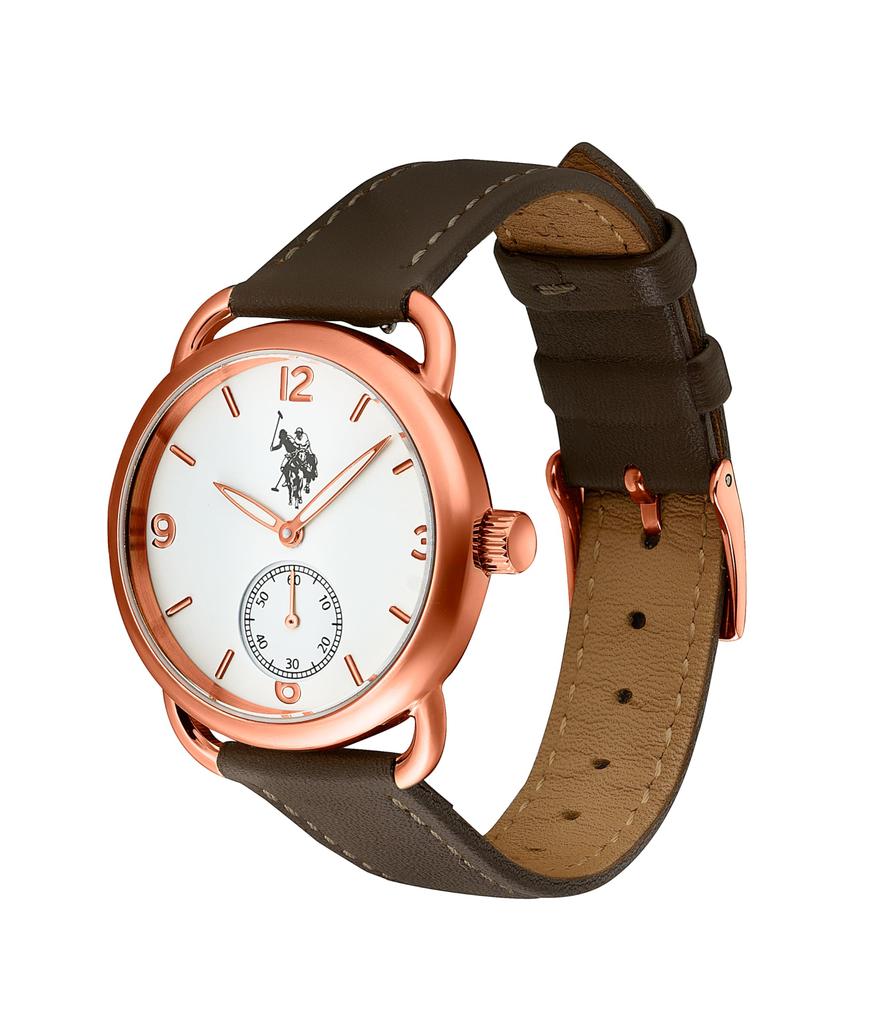 U.S. POLO ASSN. US-27GL 34mm Drosy Gray Quartz Watch