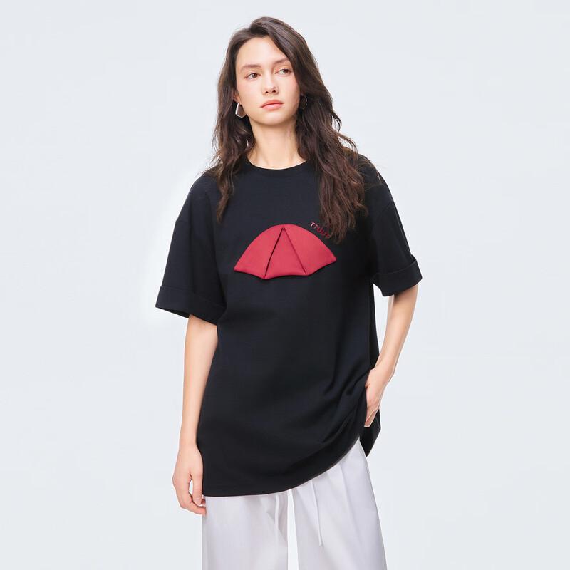 

Women s 3D Letter Short-Sleeve T-Shirt XL