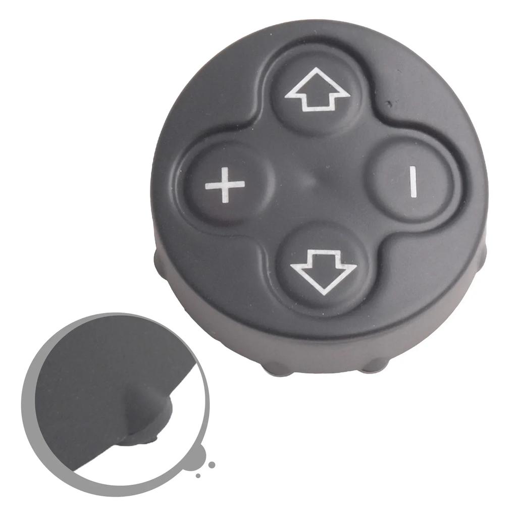 2Pcs Steering Wheel Multifunction Control Button Cover For BMW For MINI For Cooper R55 R56 R57 R58 R59 R60 R61 07-14