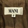 MANI made in Italy Herringbone Pattern pants suit Setup 40 Shoulder putt Women Used