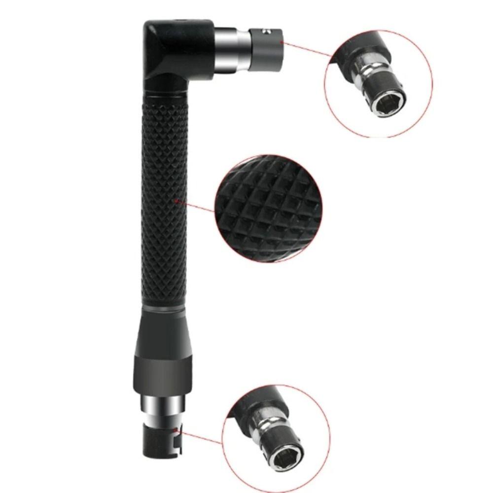 1/4 Inch Hex Shank Ball End Hex Bit with Double-ended Socket Hexagonal Screwdriver Bit