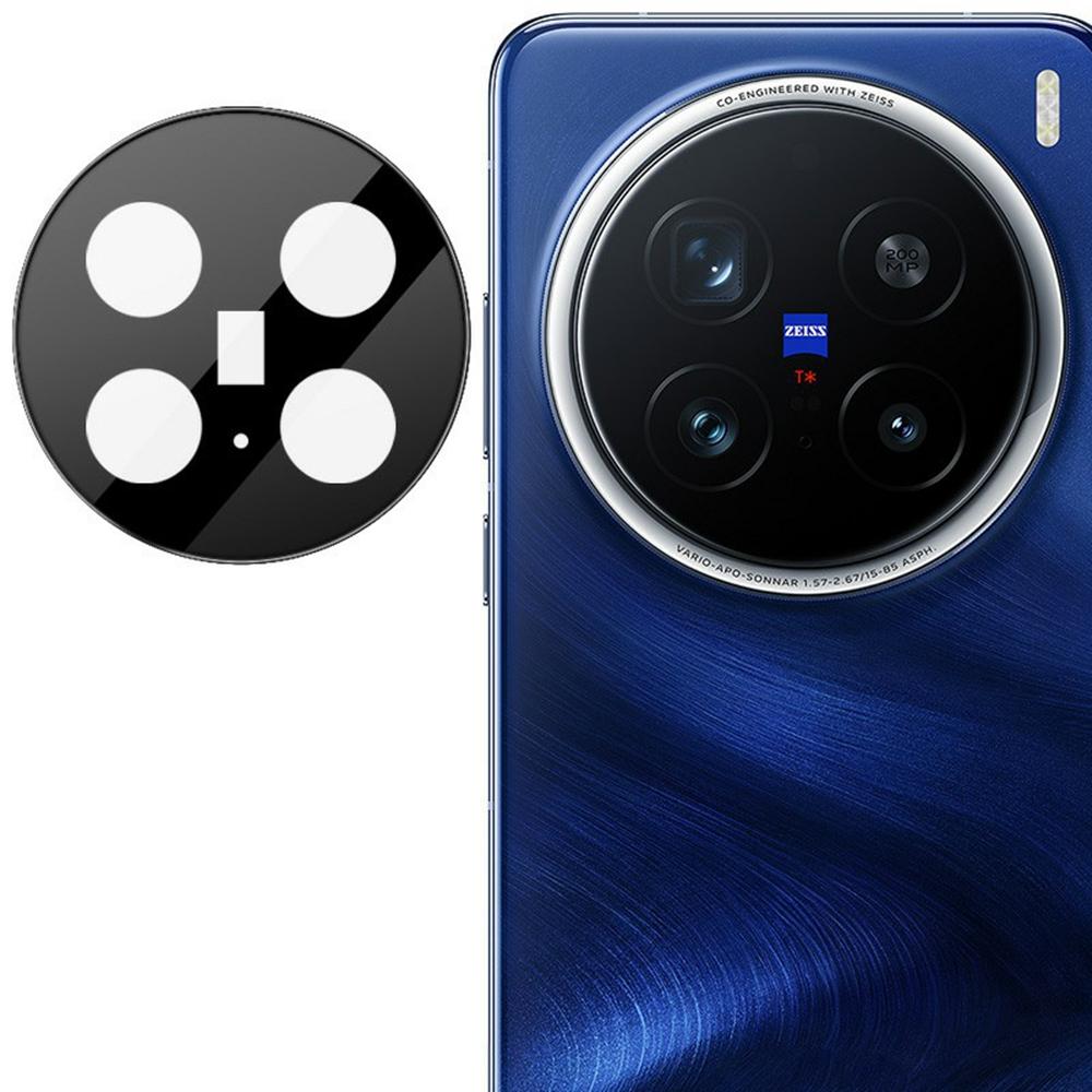 IMAK For vivo X200 Pro 5G Camera Lens Protector Tempered Glass HD Clear Lens Film (Black Version)