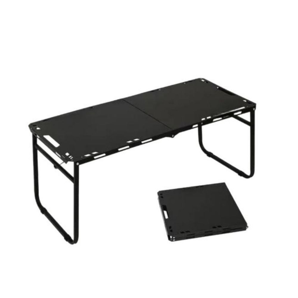 Portable Folding Table Black Camping Home Table New Outdoor Equipment Table